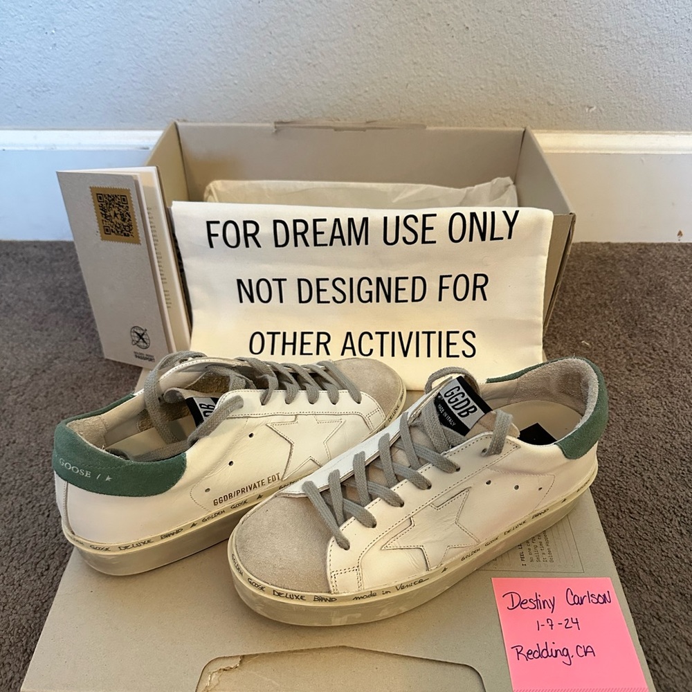 Golden Goose High Stars Size 37